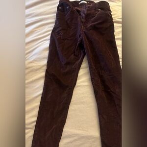 Levi Corduroy Skinny Jeans